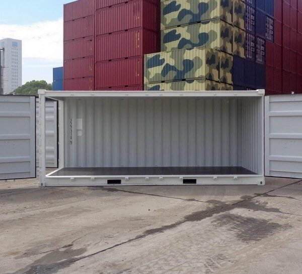 Boční stěna kontejneru 20′ RAL 9010