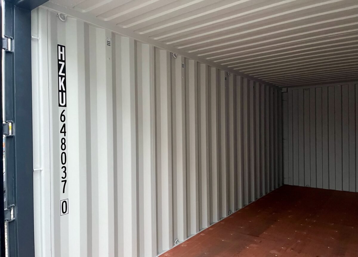 Otevřený boční kontejner 20′ RAL 7016 - Obrázek 18